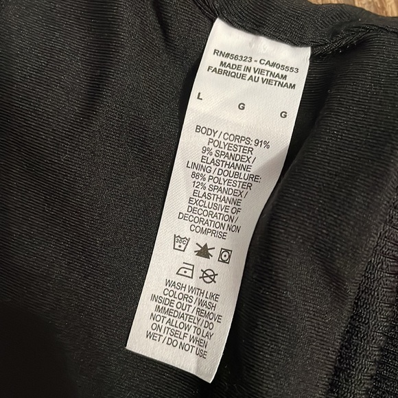 Nike JDI Cropped Rib Top Black - Picture 10 of 12